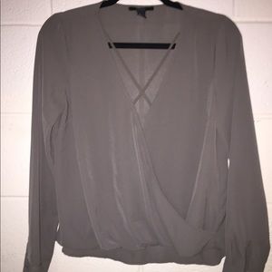 Long sleeve blouse